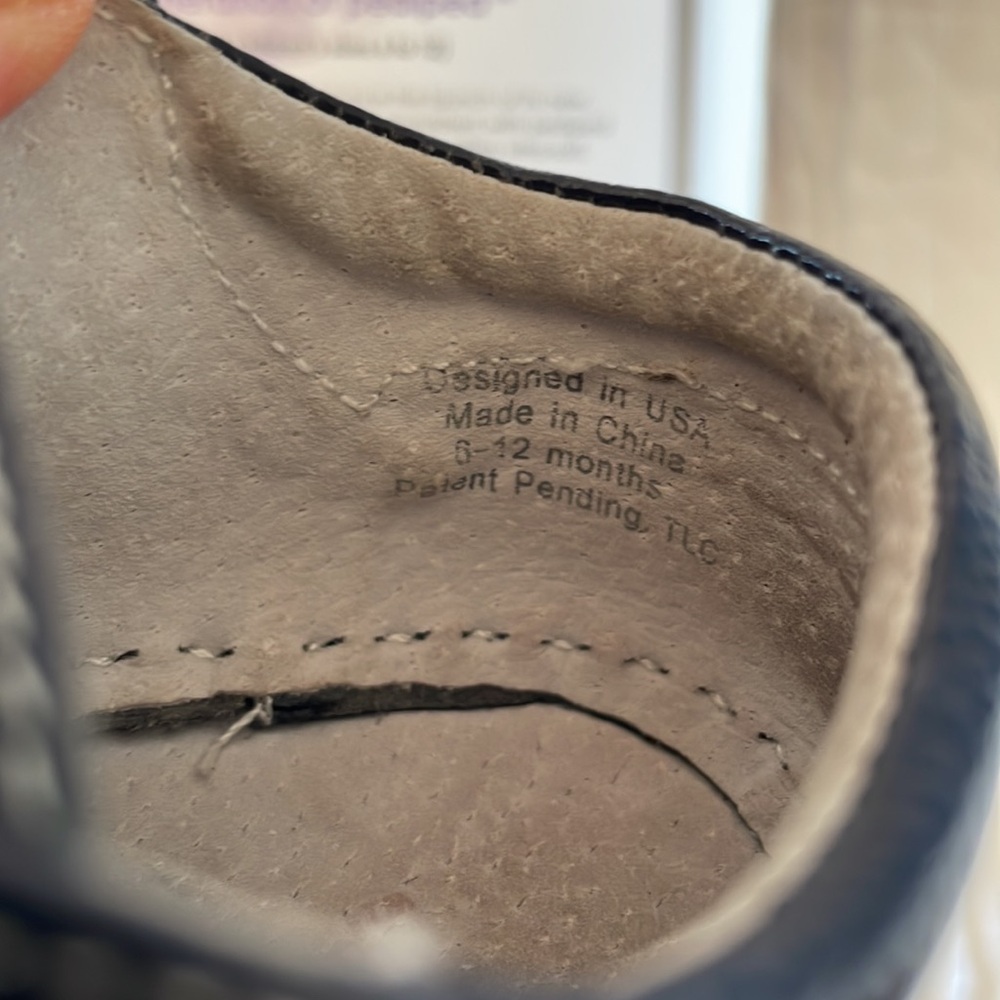 Pediped flex “Tyler” Navy shoes leather 6-12 months - Picture 7 of 7